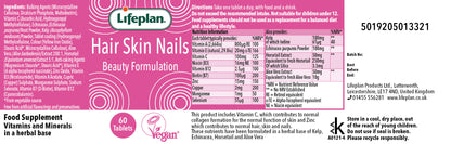 Hair Skin Nails 60 Tablets