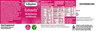 Extravits Wide Spectrum 90 Tablets