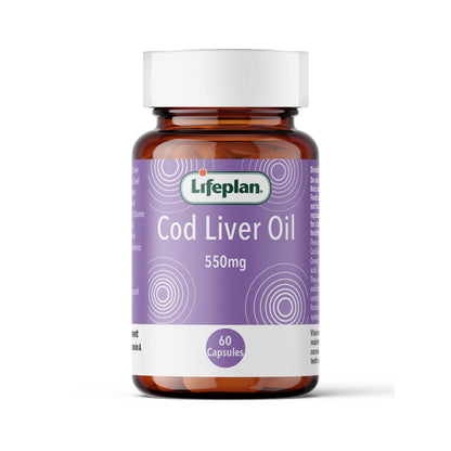 Cod Liver Oil 550mg 60 Capsules