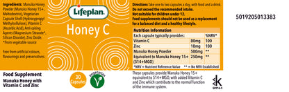 Honey C  30 Capsules