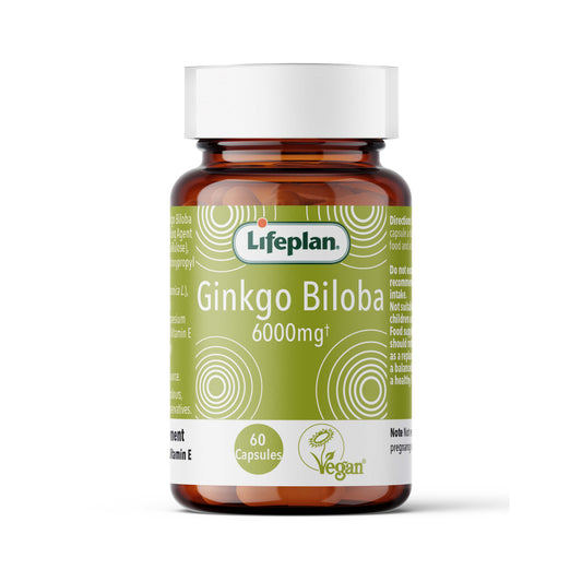 Ginkgo Biloba 6000mg 60 Tablets