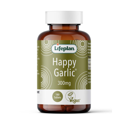 Happy Garlic 300mg 180 Tablets