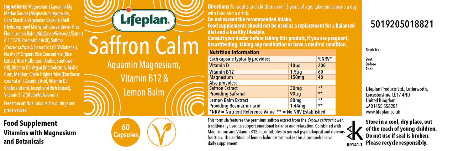Saffron Calm
