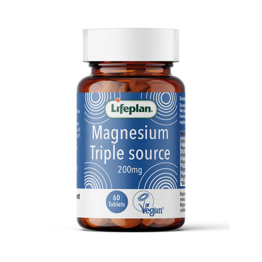 Magnesium Triple Source 200mg 60 Tablets