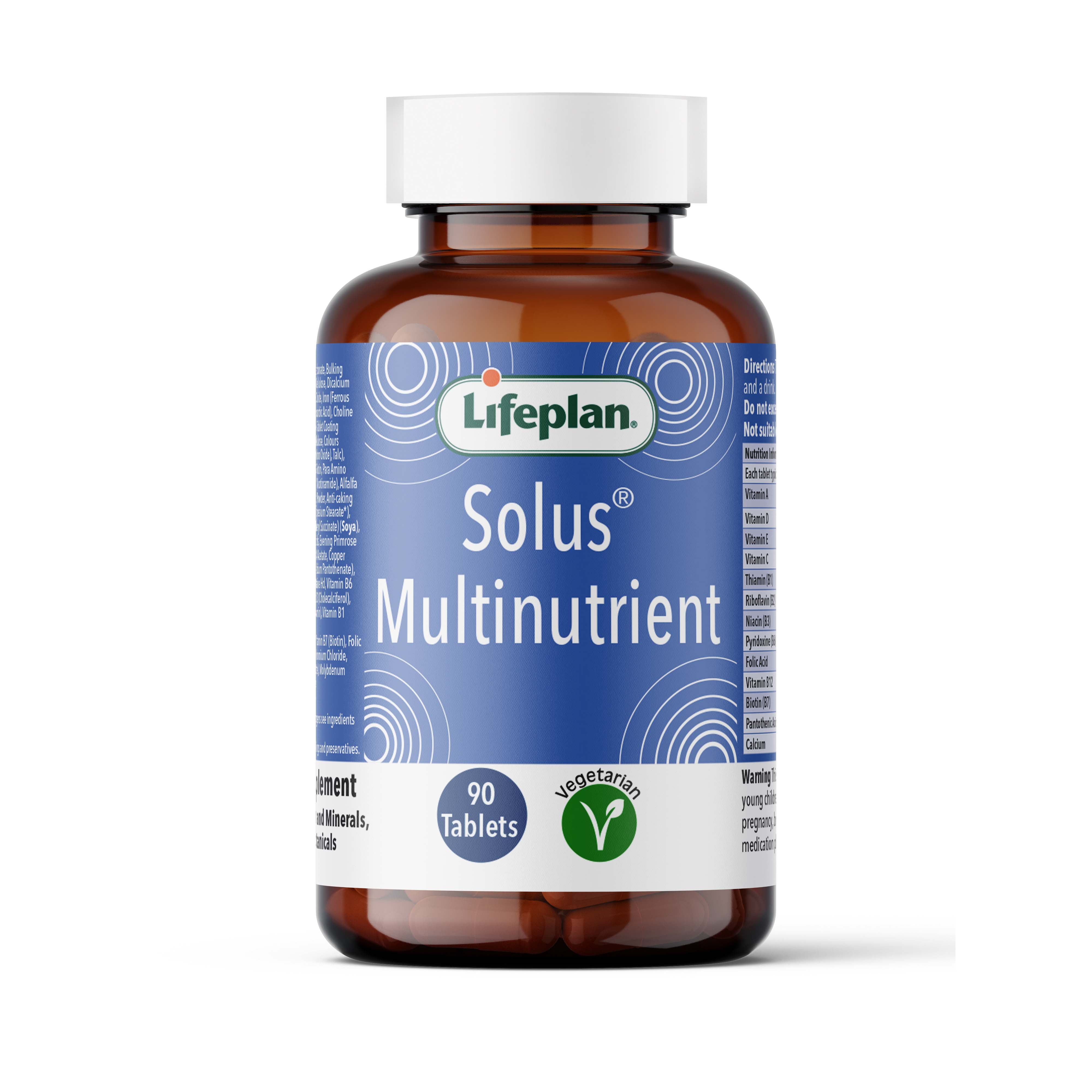Solus® Multinutrient x 90 Tablets – Lifeplan B2B