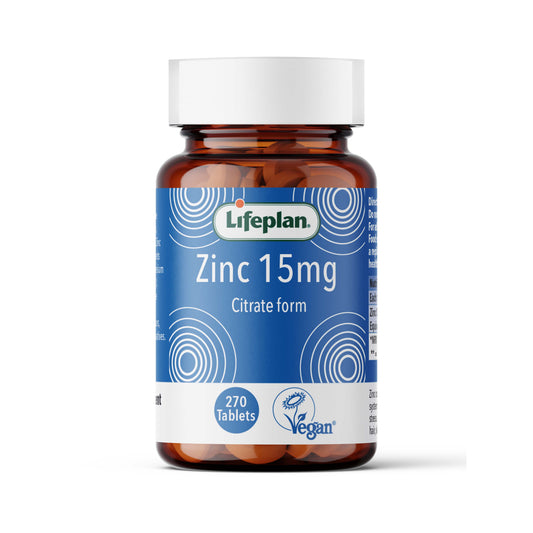 Zinc Citrate 15mg 270 Tablets